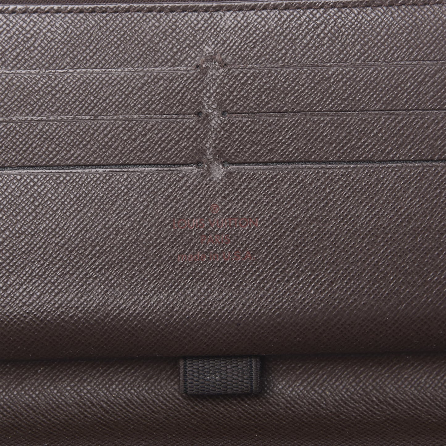 Damier Ebene Zippy Organizer Wallet