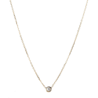 Cartier 18K Yellow Gold Diamond XS D'Amour Pendant Necklace 1 of 7