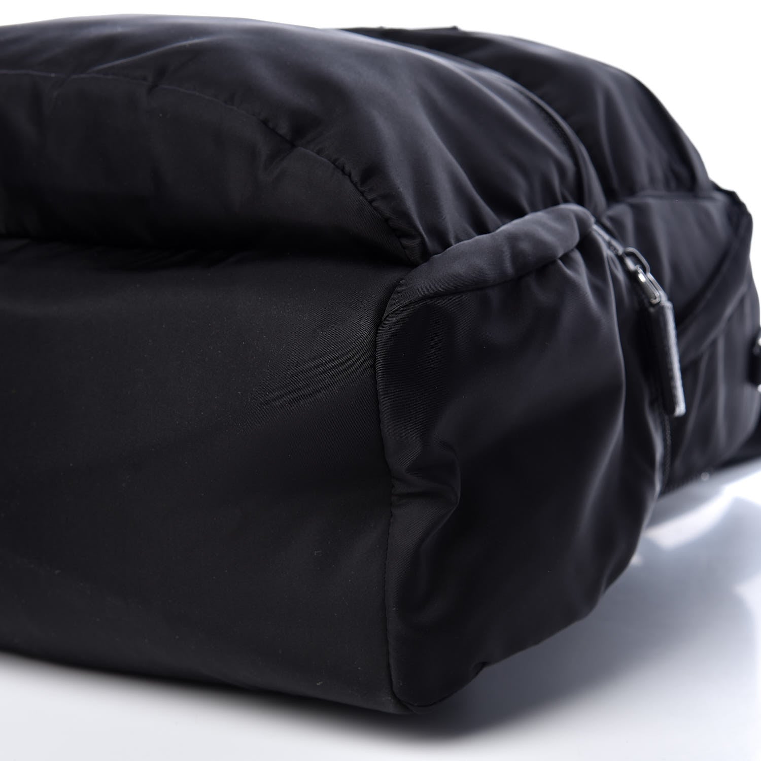 Prada Nylon Montagna Saffiano Day Backpack Black 6 of 9