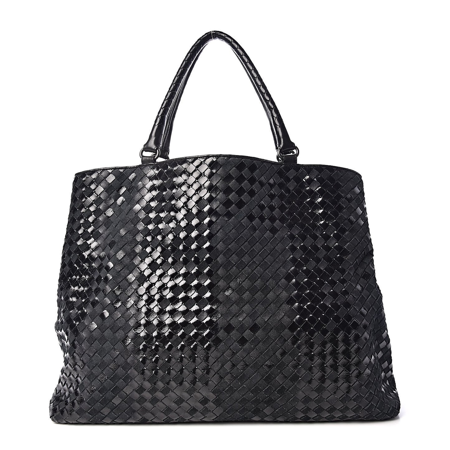 Intrecciato Rugiada Vintaga Shopper Black