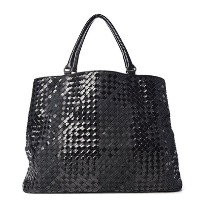 Bottega Veneta Intrecciato Rugiada Vintaga Shopper Black 1 of 10