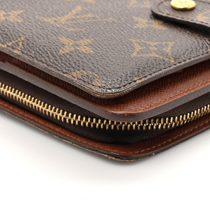 Louis Vuitton Monogram Porte Papier Zippe Wallet 9 of 13