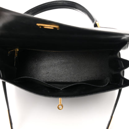 Hermes Box Kelly Sellier 32 Black 5 of 31
