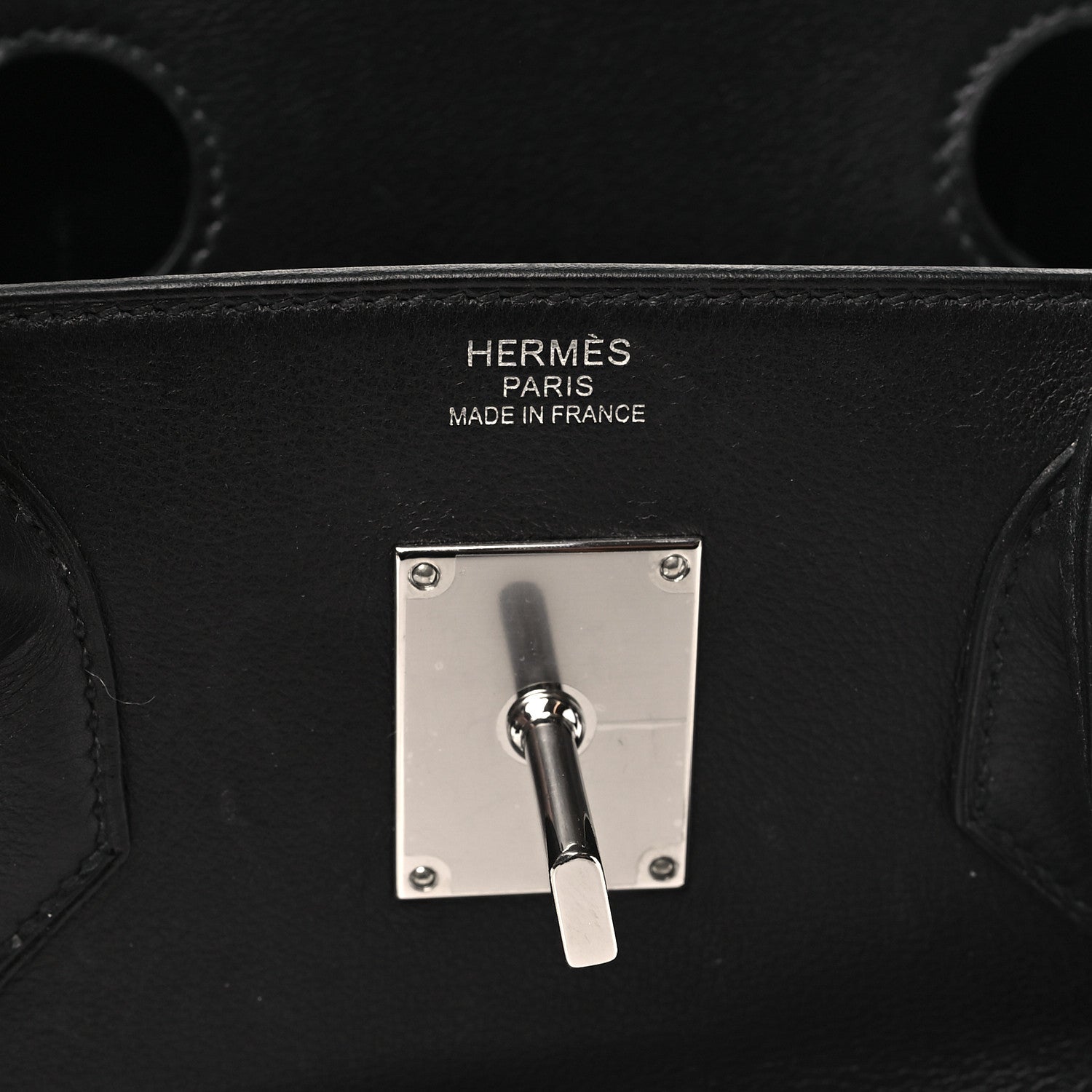Hermes Veau Volupto Rock HAC Birkin 40 Black 5 of 12