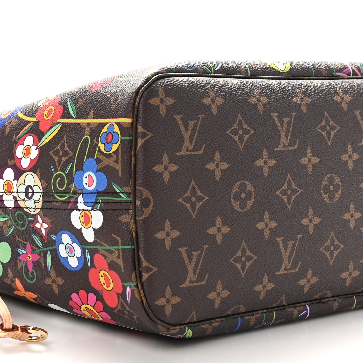 Louis Vuitton LV X TM Monogram Flowers Neverfull MM 8 of 10