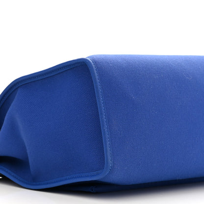 Hermes Toile Vache Hunter Herbag Zip 31 PM Bleu Electrique Bleu Indigo 10 of 12