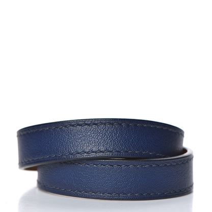 Hermes Swift Kelly Double Tour Bracelet XS Bleu Saphir 3 of 7