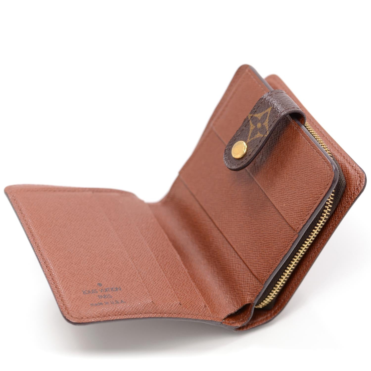 Louis Vuitton Monogram Compact Zippe Zipped Wallet 5 of 8