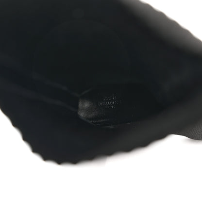 Hermes Knit Calfskin Fontaine 60 Boots 40 Black 7 of 9