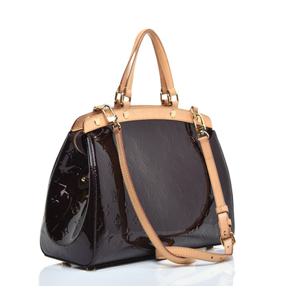 Louis Vuitton Vernis Brea MM Amarante 3 of 9