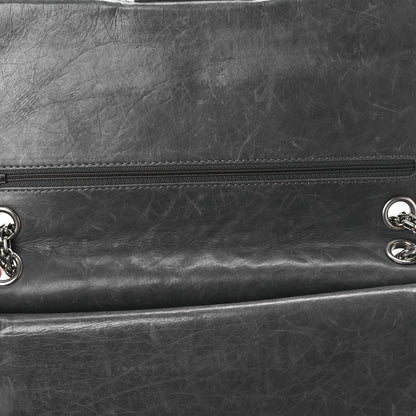 Chanel Aged Calfskin Quilted 50th Anniversary 2.55 Reissue 227 Flap Grey 7 of 13