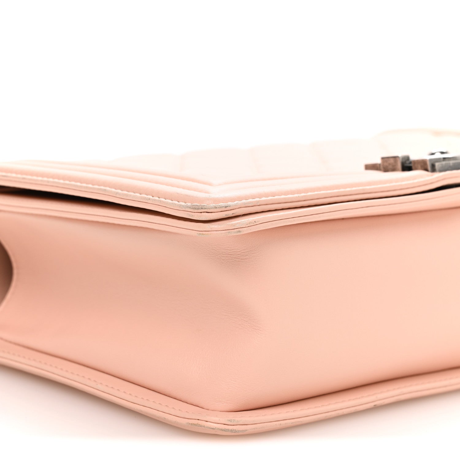 Chanel Calfskin New Medium Boy Flap Pink 9 of 10