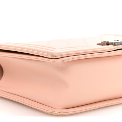 Chanel Calfskin New Medium Boy Flap Pink 9 of 10