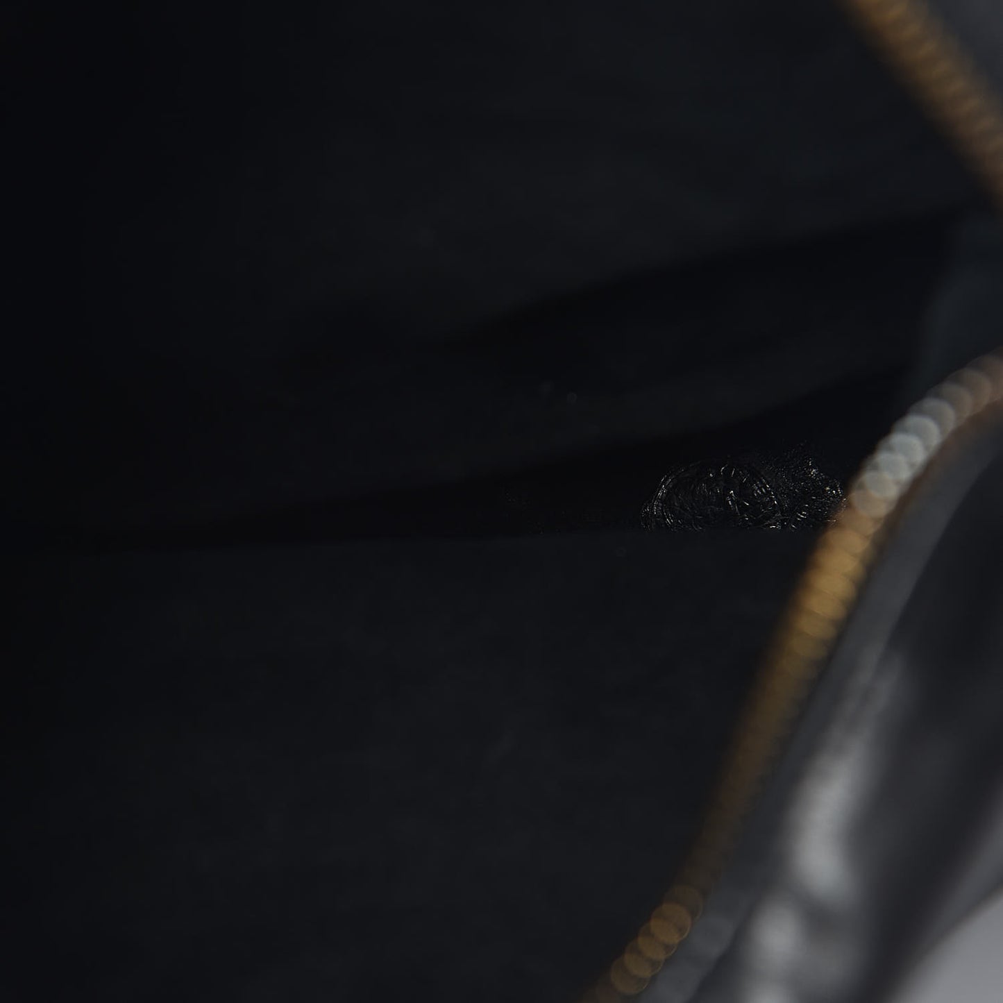 Calfskin Medium Horsebit Chain Hobo Black