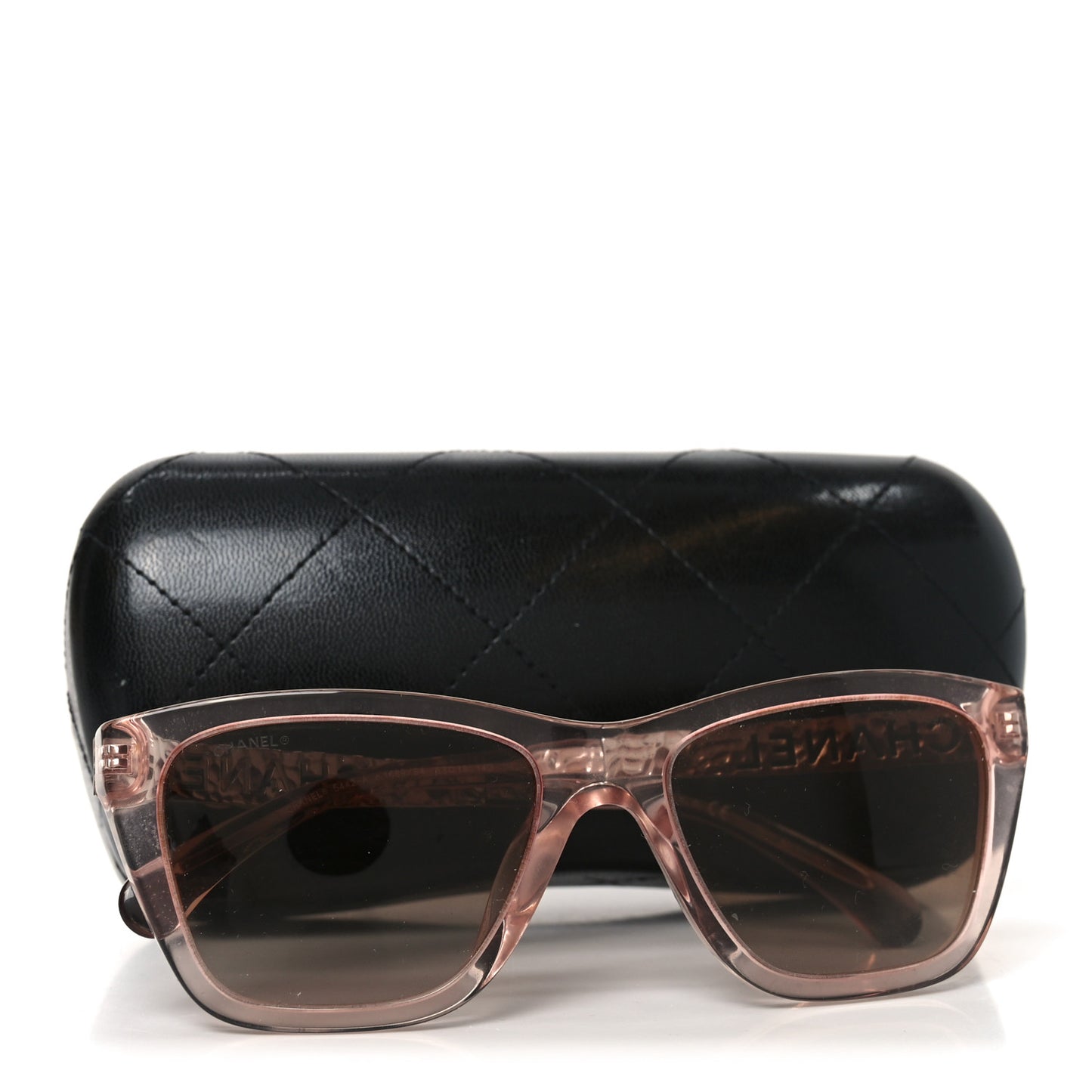 Acetate Metal Rectangle Sunglasses 5442 Pink