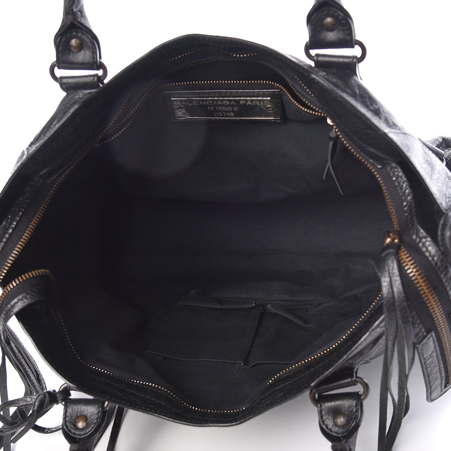 Balenciaga Agneau Classic Hardware City Black 8 of 11