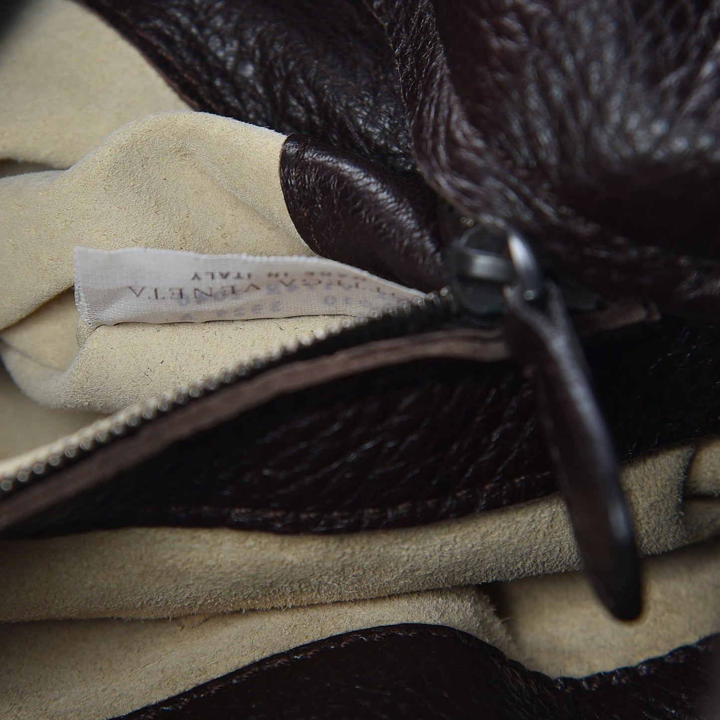 Cervo Deerskin Large Hobo Ebano