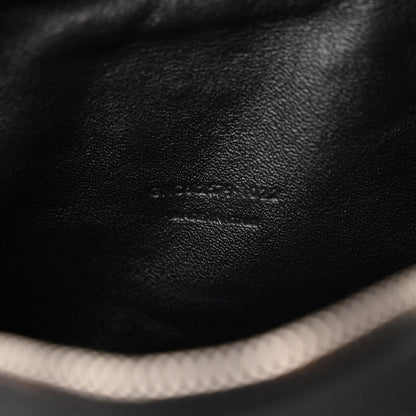 Saint Laurent Grain De Poudre Matelasse Monogram Mini Lou Camera Bag Black 7 of 11
