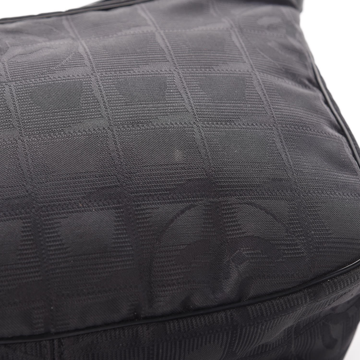 Chanel Nylon Travel Hobo Black 11 of 12