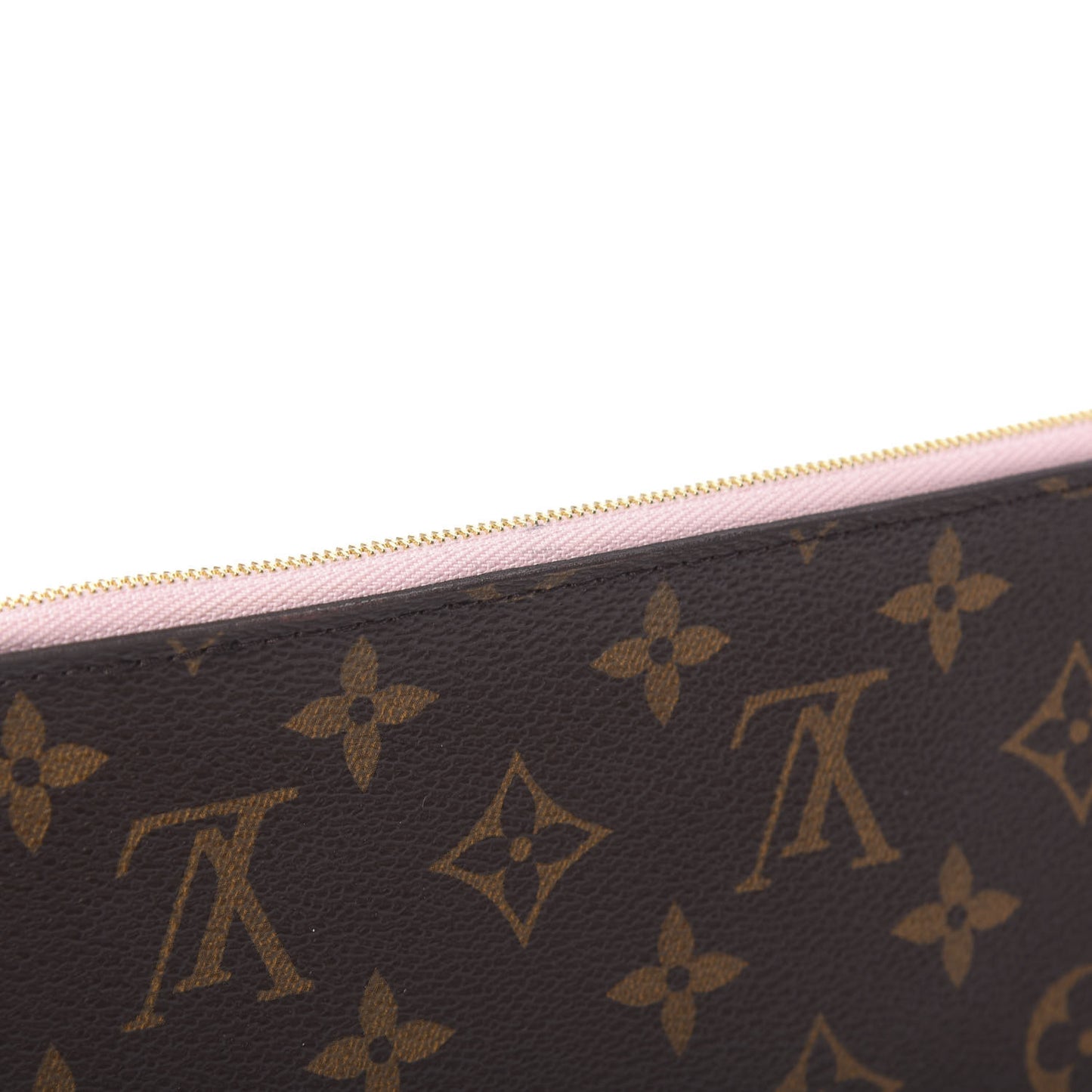 Monogram Neverfull MM GM Pochette Rose Ballerine