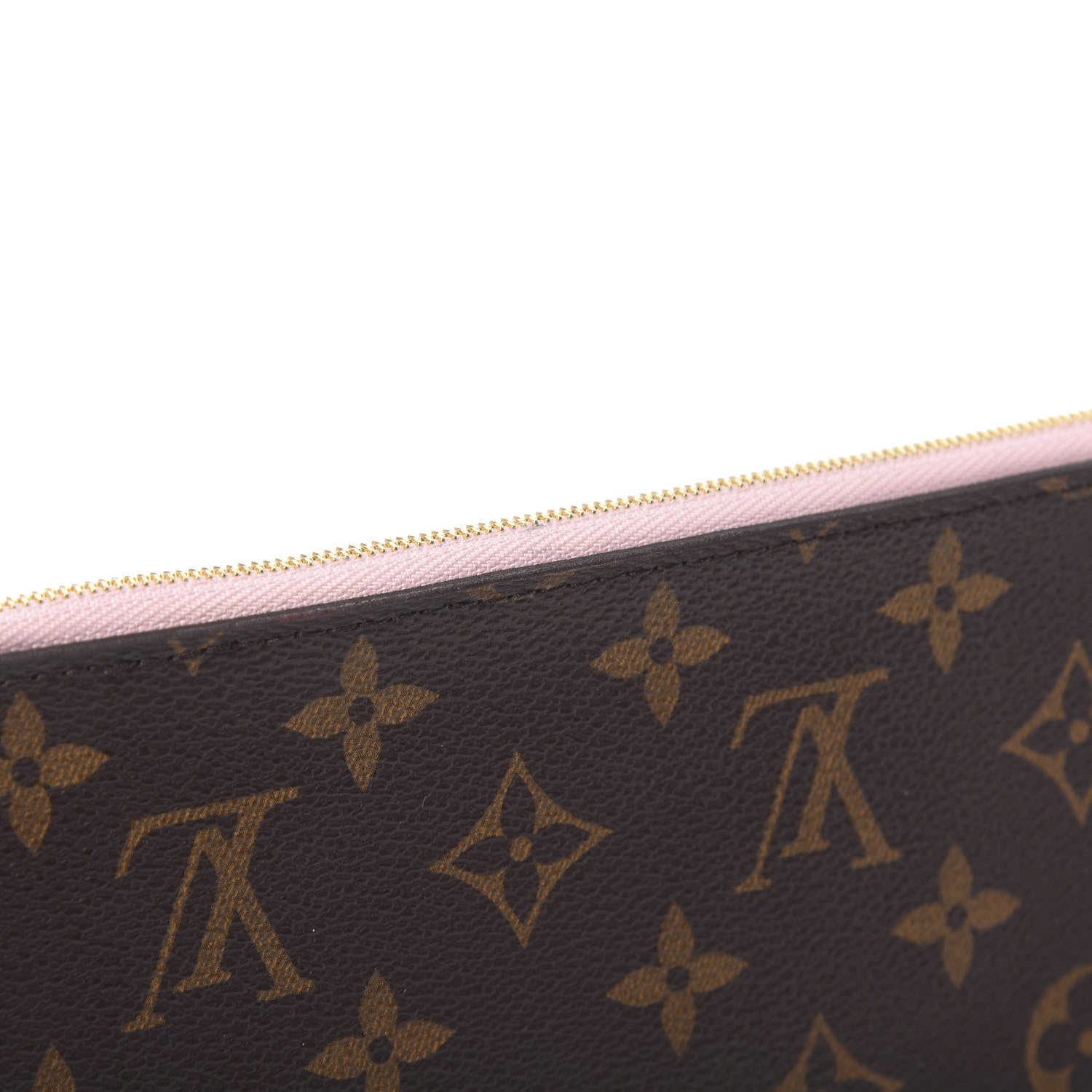 Louis Vuitton Monogram Neverfull MM GM Pochette Rose Ballerine 9 of 9