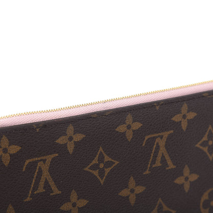 Louis Vuitton Monogram Neverfull MM GM Pochette Rose Ballerine 9 of 9