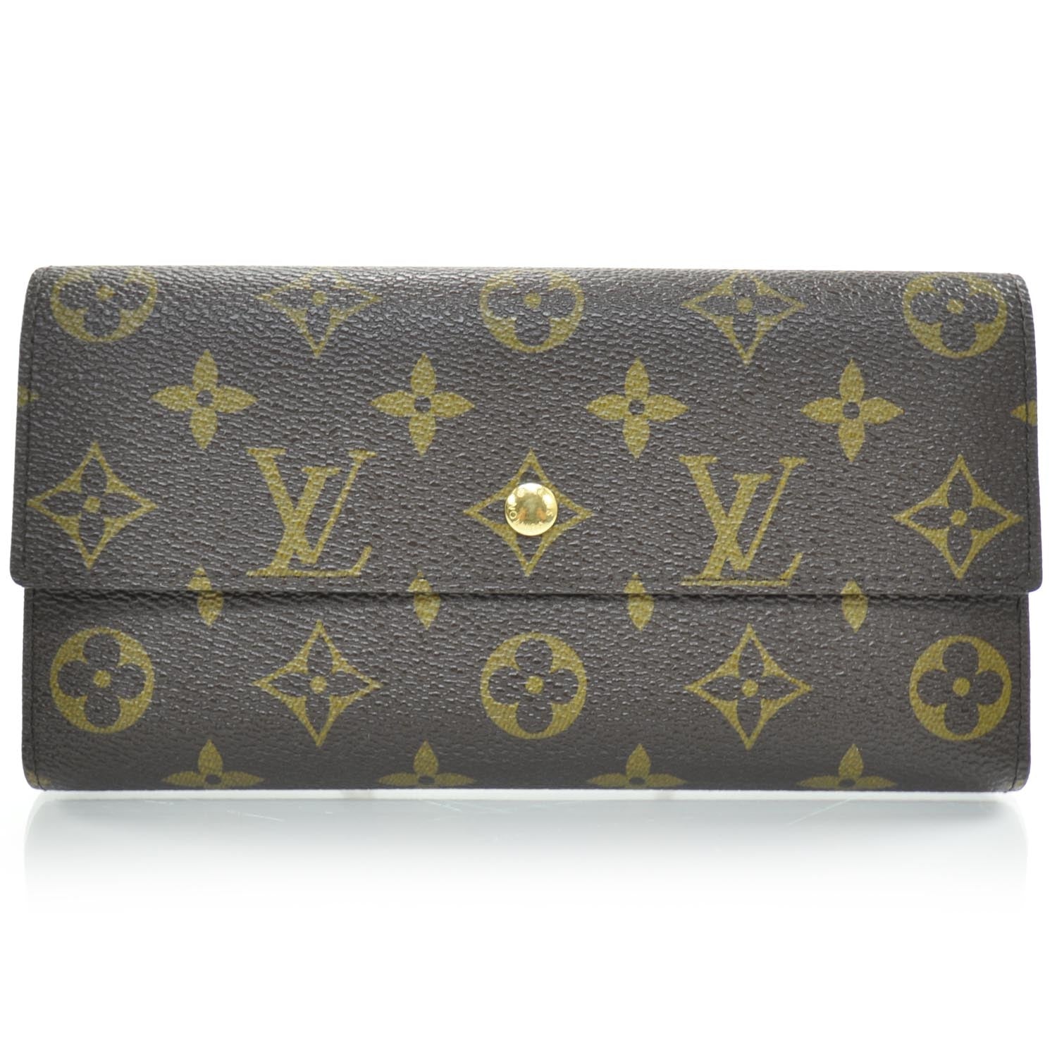 Louis Vuitton Monogram Porte Tresor International Wallet 1 of 8