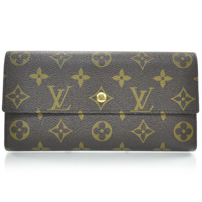 Louis Vuitton Monogram Porte Tresor International Wallet 1 of 8