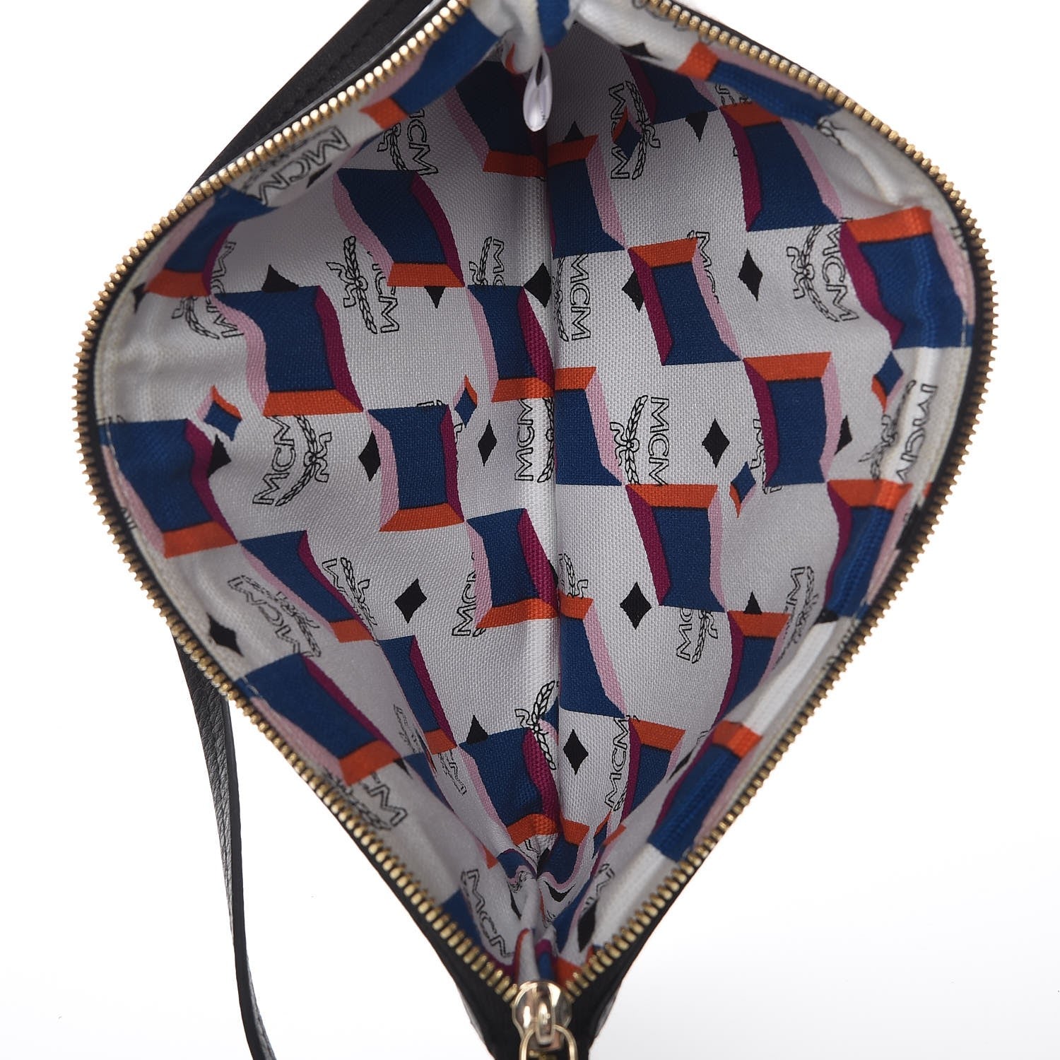 MCM Visetos Medium Project Reversible Shopper Tote White 11 of 16