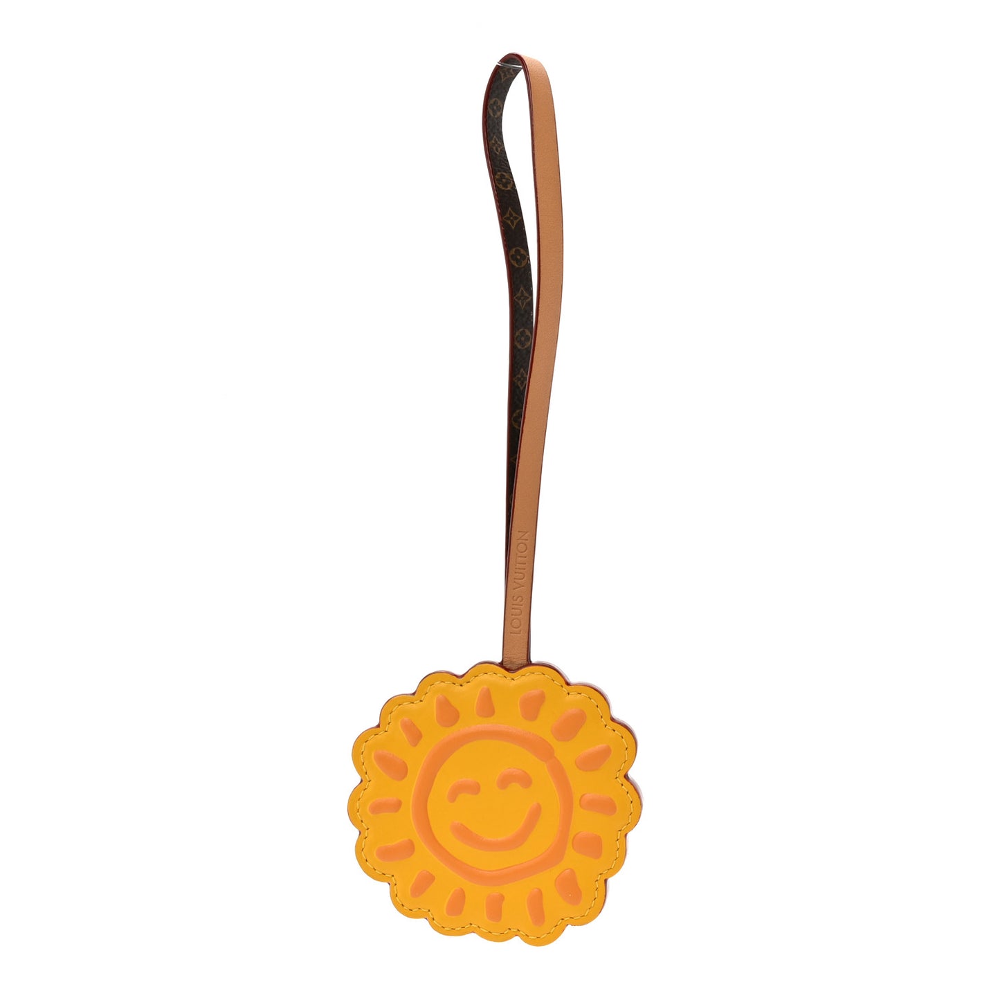 Monogram LV Sun Bag Charm Yellow