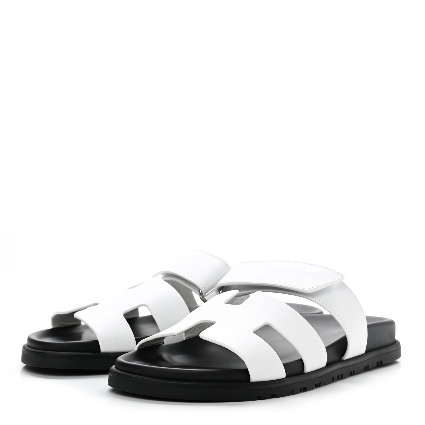 Calfskin Womens Chypre Sandals 39.5 White