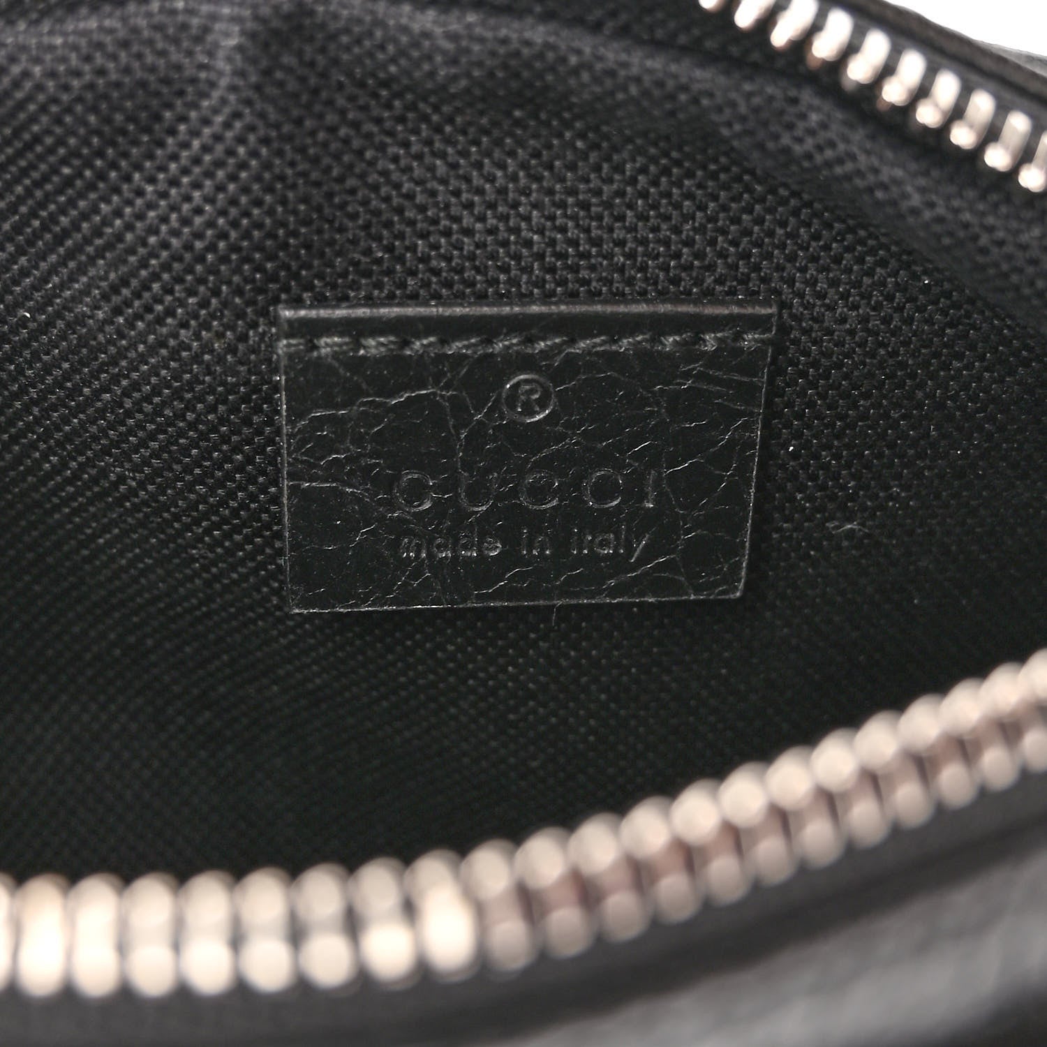Gucci Fluffy Calfskin Mini Morpheus Belt Bag 90 36 Black 6 of 11