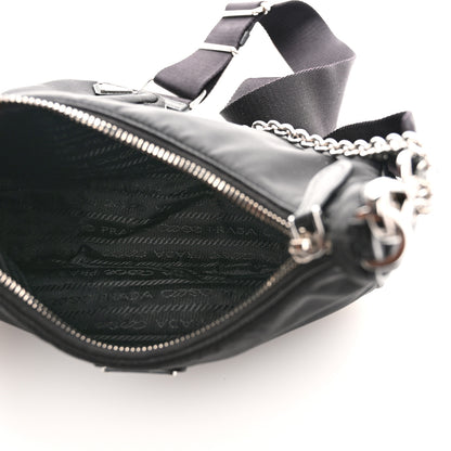 Prada Nylon Re-Edition 2005 Shoulder Bag Black 5 of 10