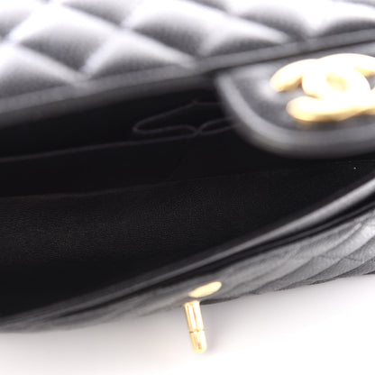 Chanel Caviar Quilted Medium Double Flap Black 4 of 13