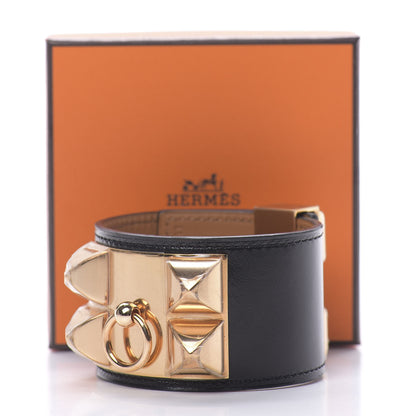 Hermes Box Collier de Chien CDC Bracelet T3 Black 8 of 8