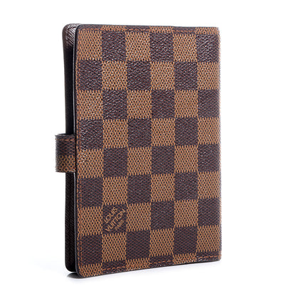 Louis Vuitton Damier Ebene Small Ring Agenda Cover 3 of 7