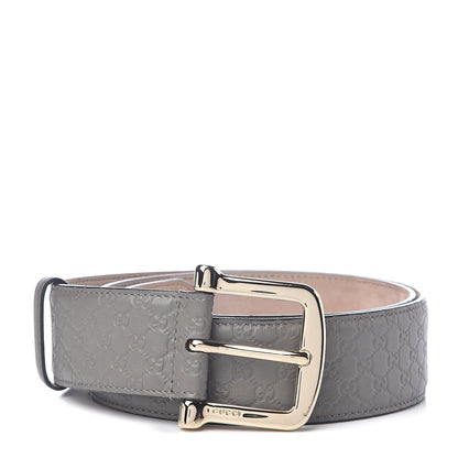 Gucci Soft Microguccissima Margaux Calfskin Belt 90 36 Loess 1 of 5