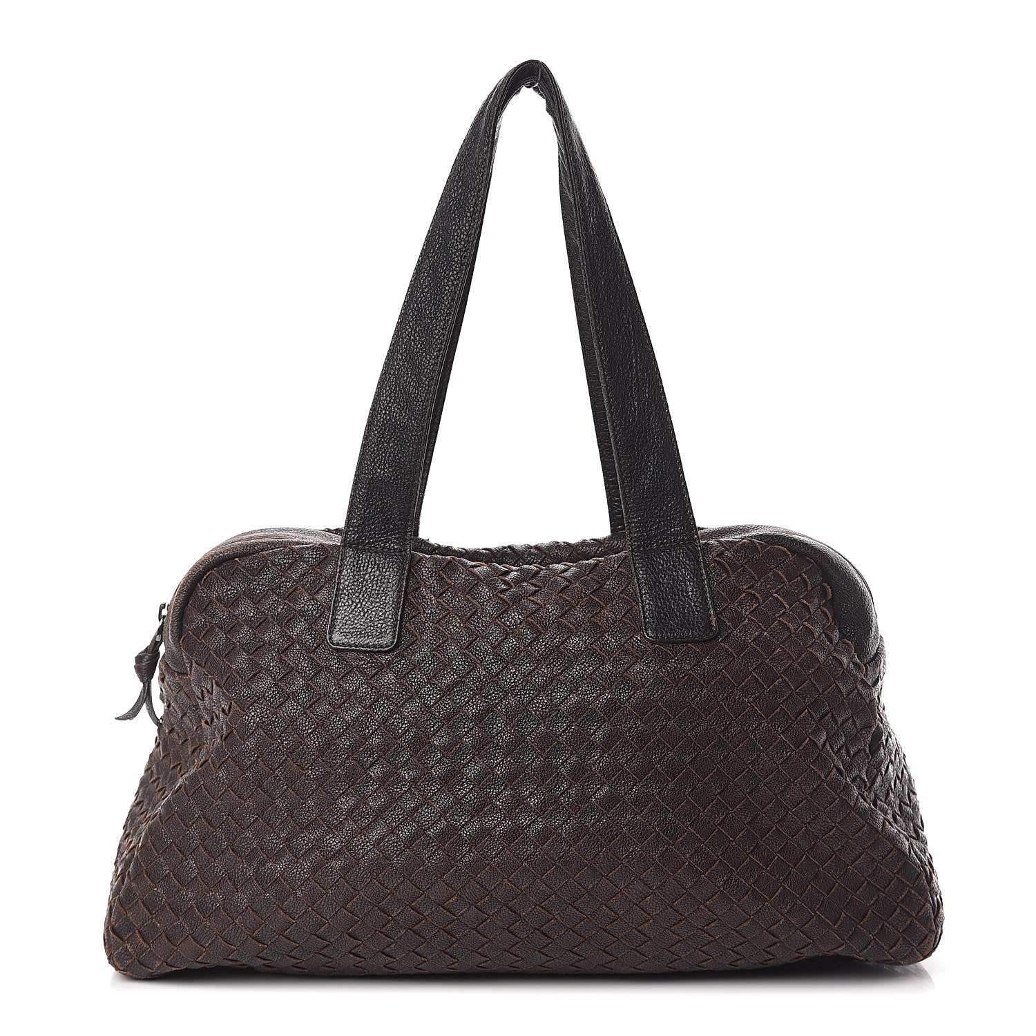 Bottega Veneta Nappa Intrecciato Bowler Ebano 1 of 17