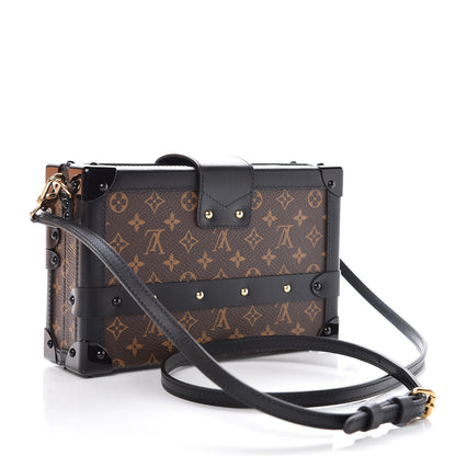 Louis Vuitton Monogram Petite Malle Black 3 of 9
