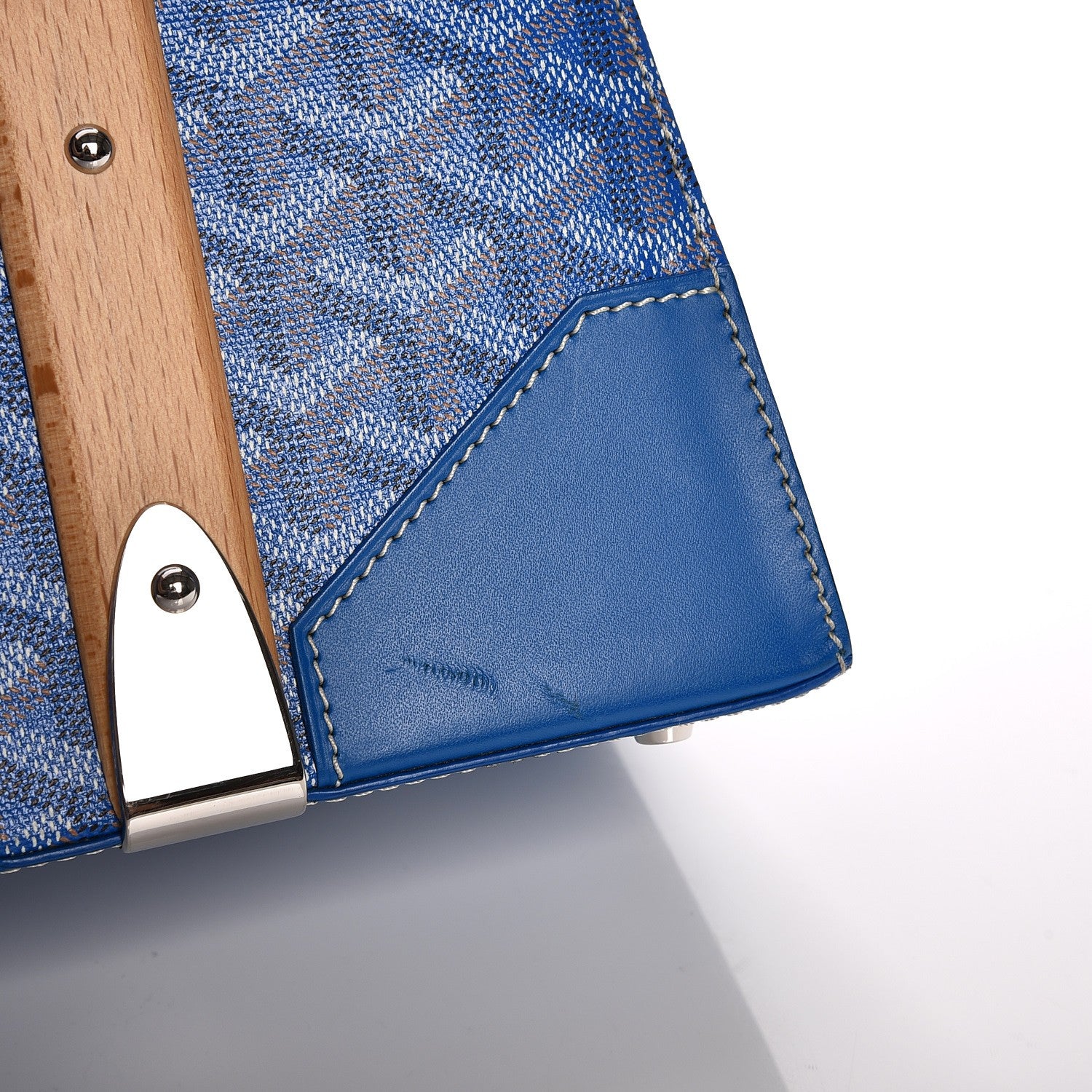 Goyard Goyardine Saigon MM Light Blue 7 of 8