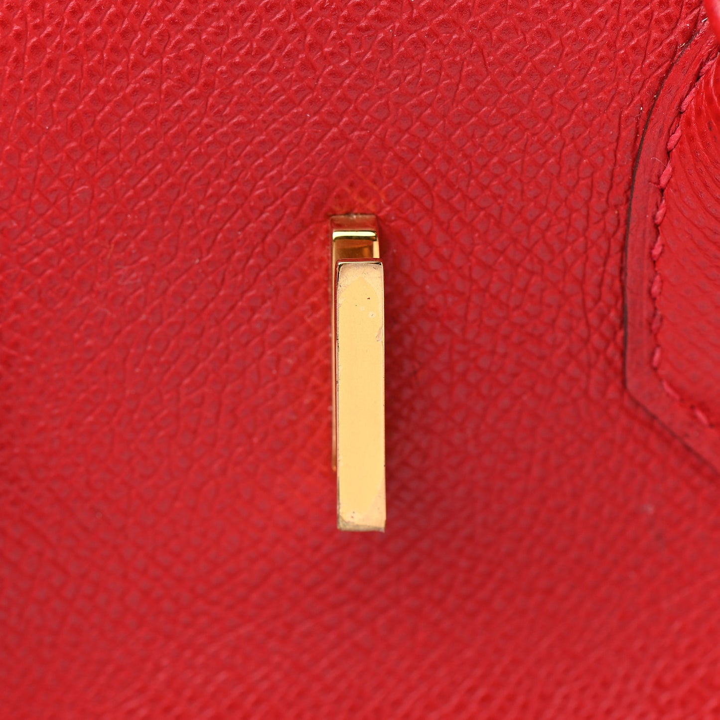 Epsom Birkin 30 Rouge Casaque