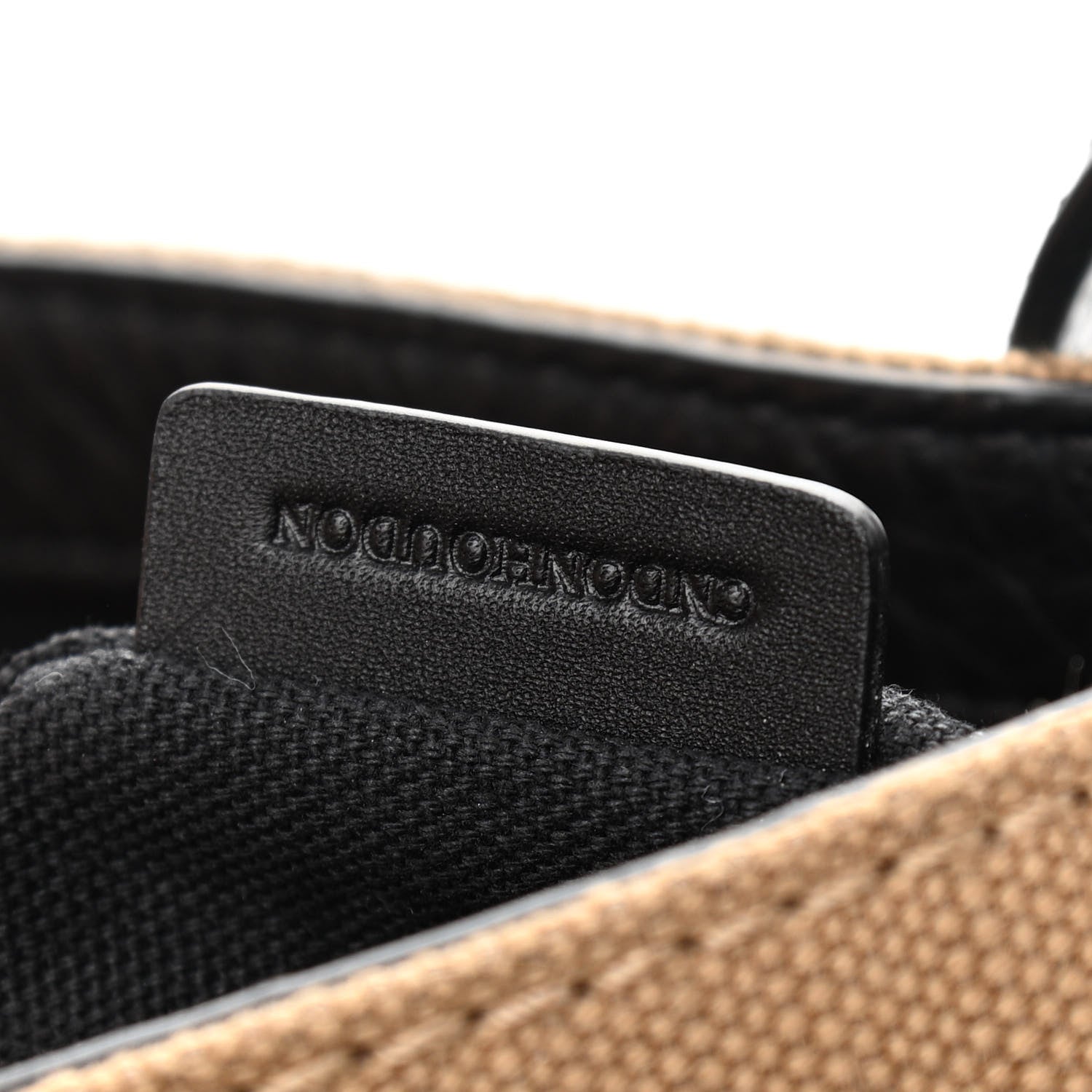 Burberry Mega Check Grainy Calfskin Small Gowan Messenger Bag Black 8 of 12