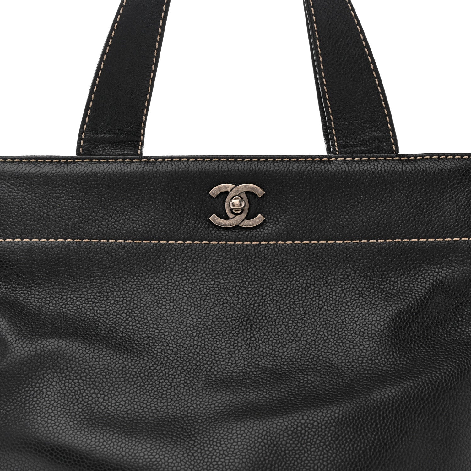 Chanel Caviar Shopping Tote Black 8 of 14