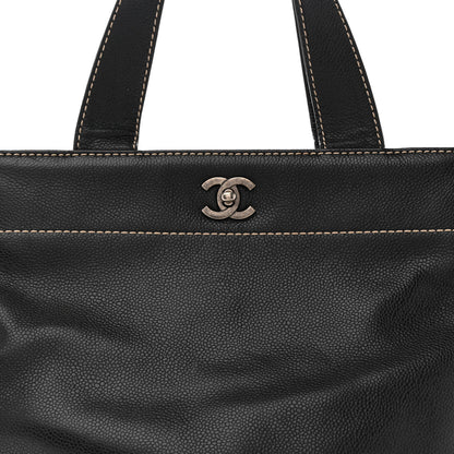 Chanel Caviar Shopping Tote Black 8 of 14
