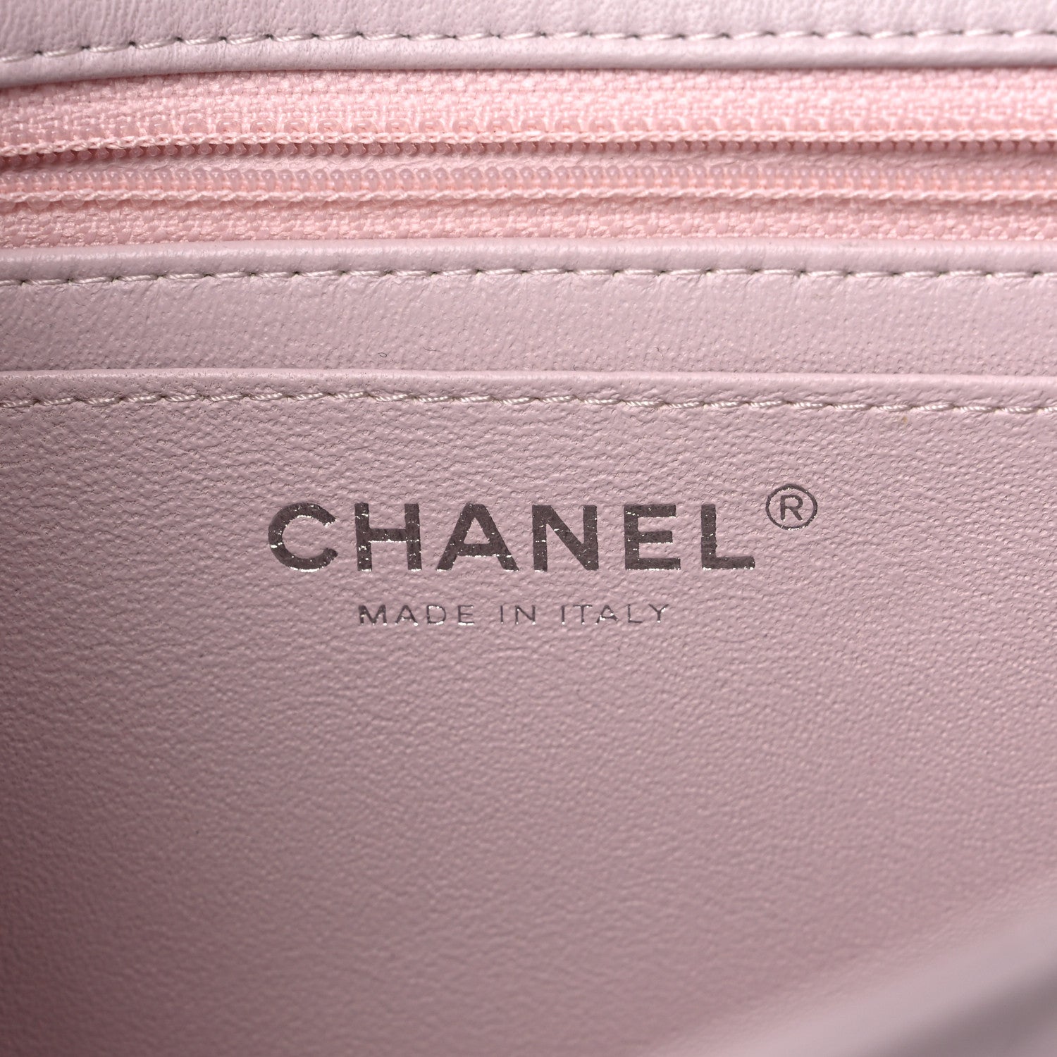 Chanel Lambskin Quilted Mini Rectangular Flap Light Purple 6 of 13