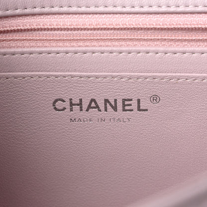 Chanel Lambskin Quilted Mini Rectangular Flap Light Purple 6 of 13