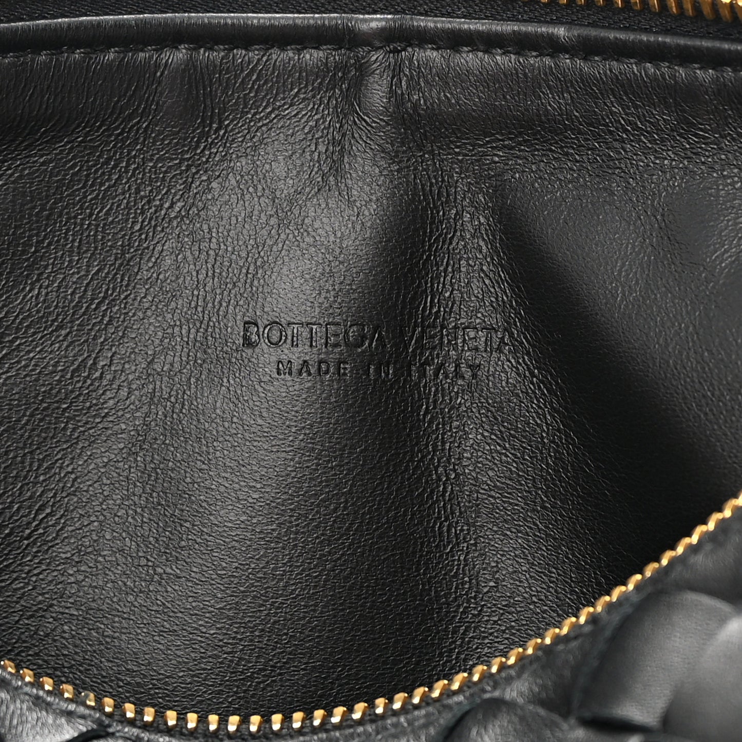 Calfskin Nappa Intrecciato Mini Wallace Black