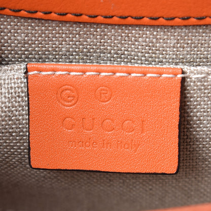 Gucci Soft Microguccissima Mini Emily Chain Shoulder Bag Sun Orange 7 of 10