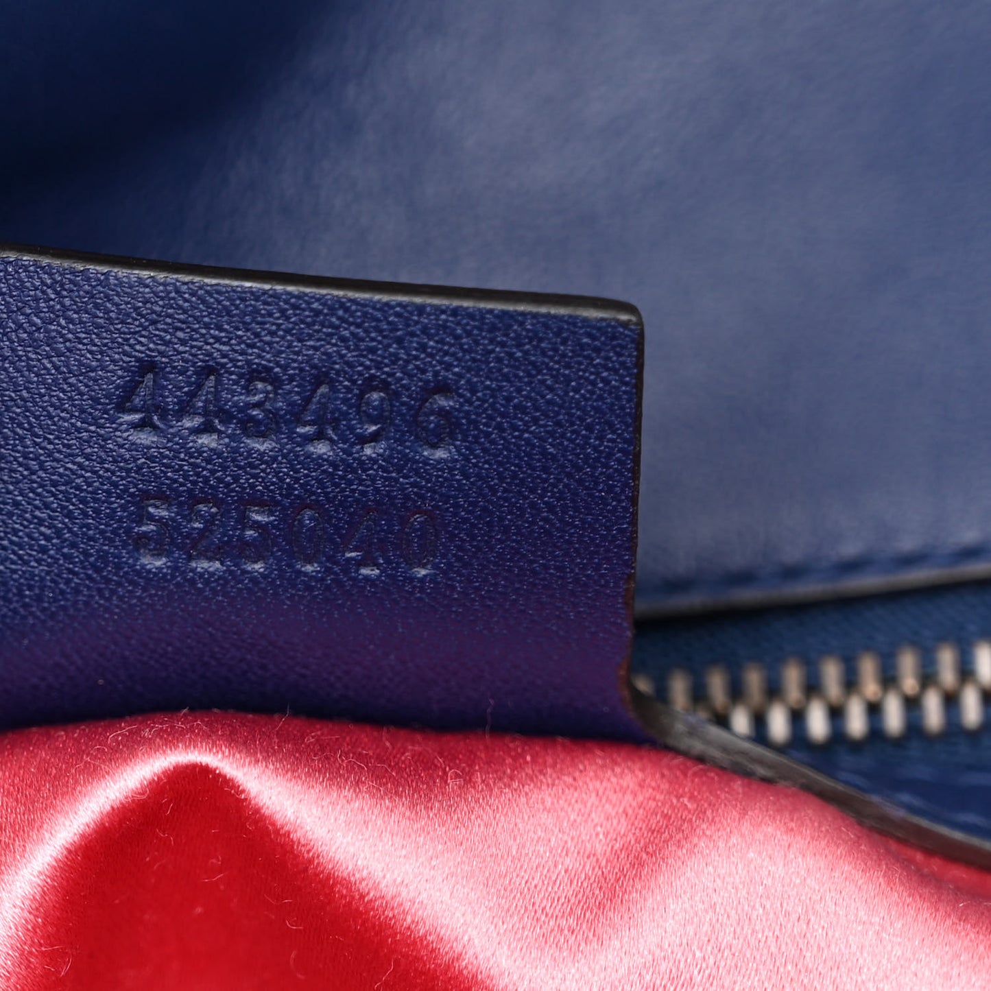 Velvet Matelasse Medium GG Marmont Shoulder Bag Cobalt Blue