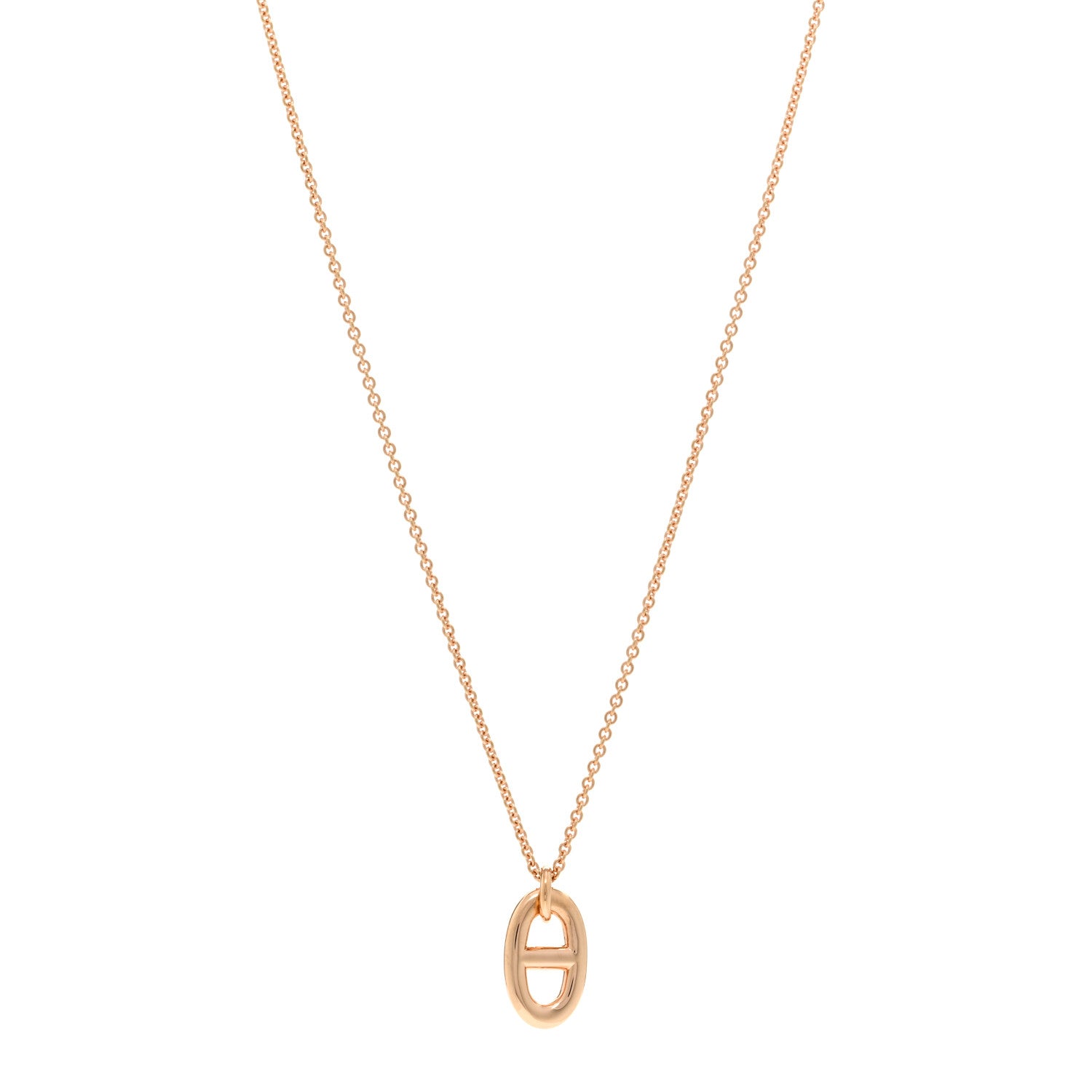 Hermes 18K Rose Gold PM Farandole Pendant Necklace 1 of 5